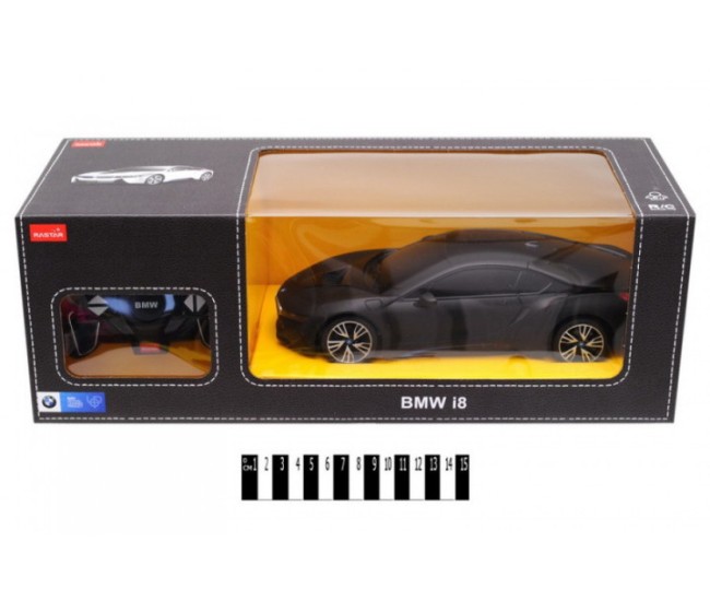 Masina cu telecomanda bmw i8 negru cu scara 1 la 18 Masina cu telecomanda bmw i8 negru cu scara 1 la 18