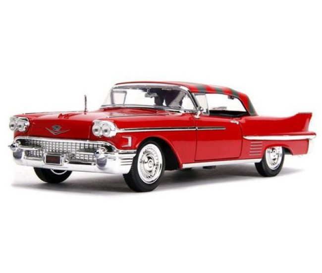 Macheta metalica freddy krueger 1958 cadillac model 62 scara 1 la 24 Macheta metalica freddy krueger 1958 cadillac model 62 scara 1 la 24