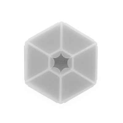 Cutie snack hexagon snackle 6 compartmente, melii, grey Cutie snack hexagon snackle 6 compartmente, melii, grey