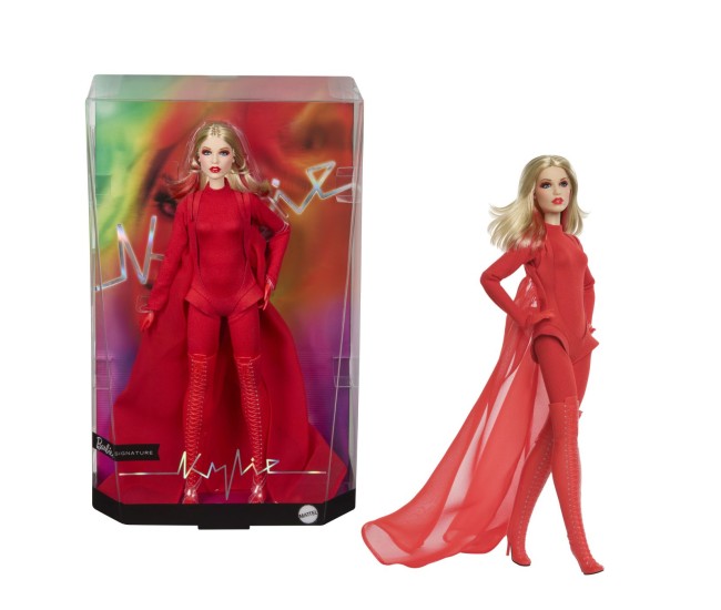 Barbie signature music series papusa kylie minogue