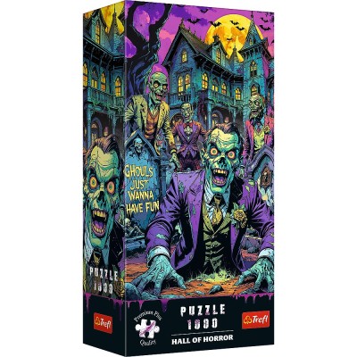 Puzzle trefl 1000 premium plus sala groazei zombi Puzzle trefl 1000 premium plus sala groazei zombi