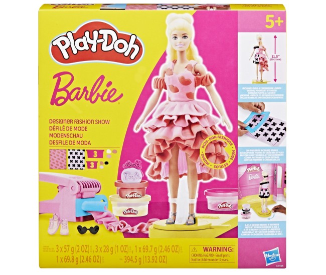 Play doh barbie set plastelina prezentare de moda a designerilor Play doh barbie set plastelina prezentare de moda a designerilor