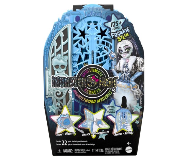 Monster high papusa frankiestein cu dulap revelator si accesorii