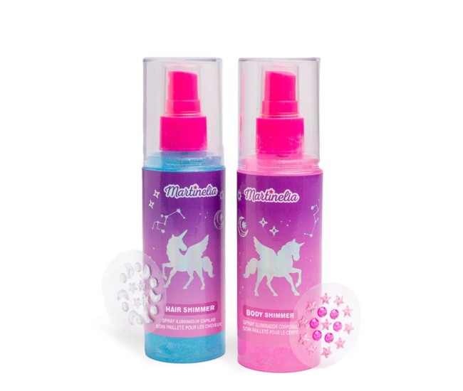 Martinelia galaxy dreams set stralucitor pentru par si corp Martinelia galaxy dreams set stralucitor pentru par si corp