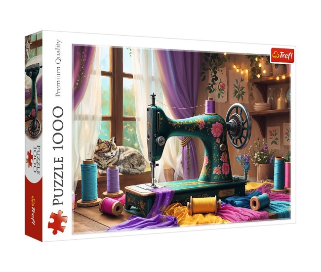 Puzzle trefl 1000 atelierul de cusut Puzzle trefl 1000 atelierul de cusut