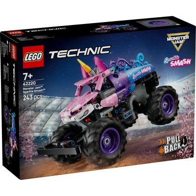 Lego technic monster jam sparkle smash cu motor cu arc 42220 Lego technic monster jam sparkle smash cu motor cu arc 42220