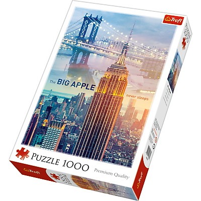 Puzzle trefl 1000 zori de zi la new york