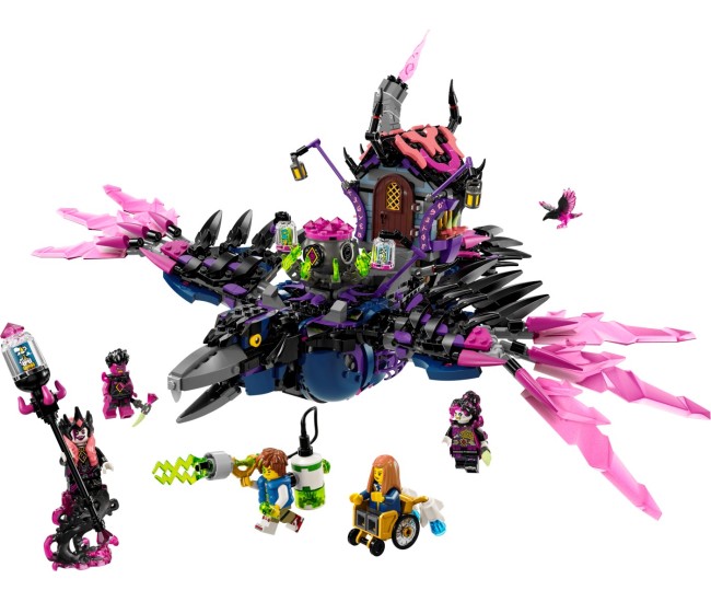 Lego dreamzzz corbul de la miezul noptii al vrajitoarei din never 71478 Lego dreamzzz corbul de la miezul noptii al vrajitoarei din never 71478