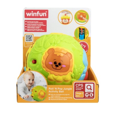 Winfun mingiuta cu activitati animalele junglei