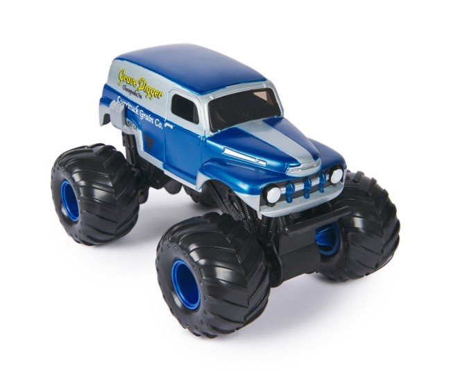 Monster jam masinuta metalica grave digger scara 1:24 Monster jam masinuta metalica grave digger scara 1:24