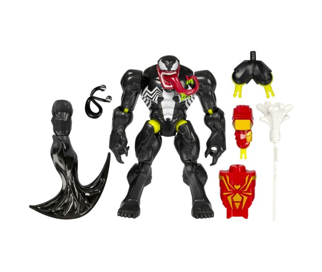 Marvel avengers mix mashers figurina venom cu accesorii 12cm Marvel avengers mix mashers figurina venom cu accesorii 12cm