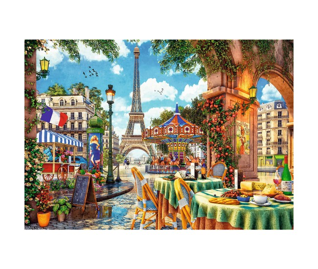Puzzle trefl 1000 dimineata pariziana Puzzle trefl 1000 dimineata pariziana