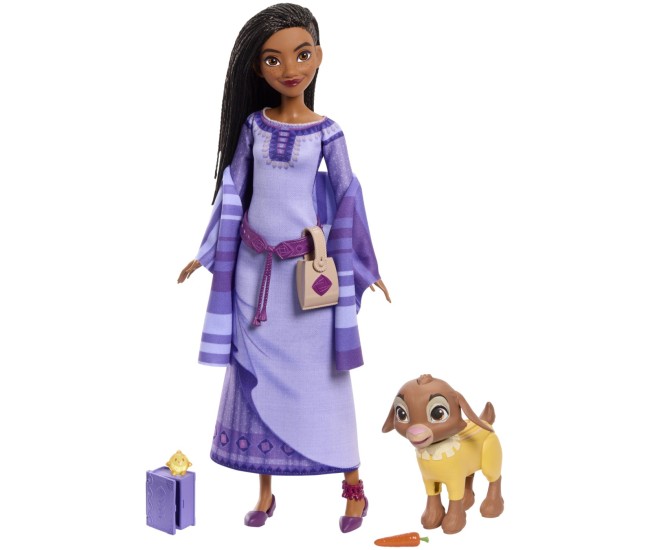 Disney wish set papusa asha cu accesorii Disney wish set papusa asha cu accesorii