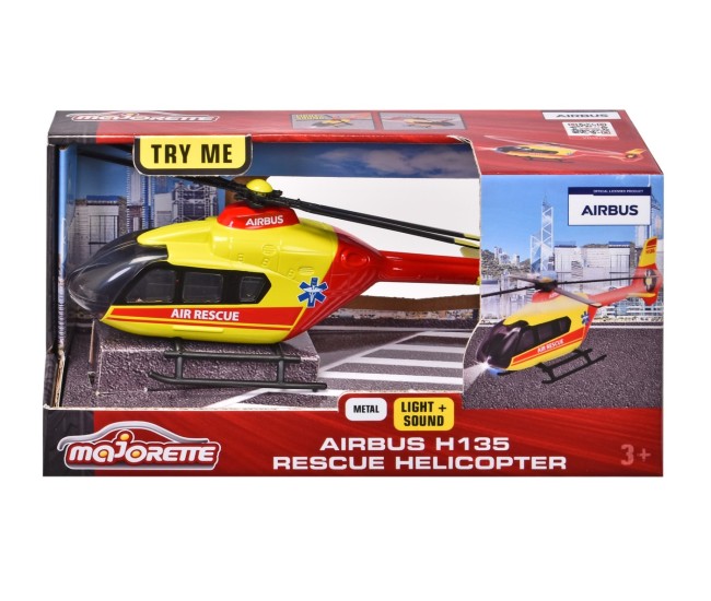 Majorette elicopter de salvare airbus h135 cu sunete si lumini Majorette elicopter de salvare airbus h135 cu sunete si lumini