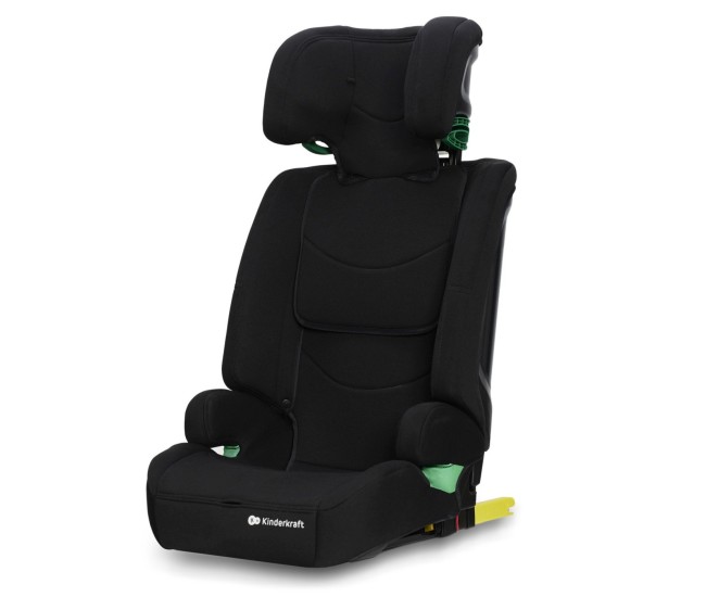 Scaun auto i-size, 76-150 cm, kinderkraft safety fix 2, black Scaun auto i-size, 76-150 cm, kinderkraft safety fix 2, black