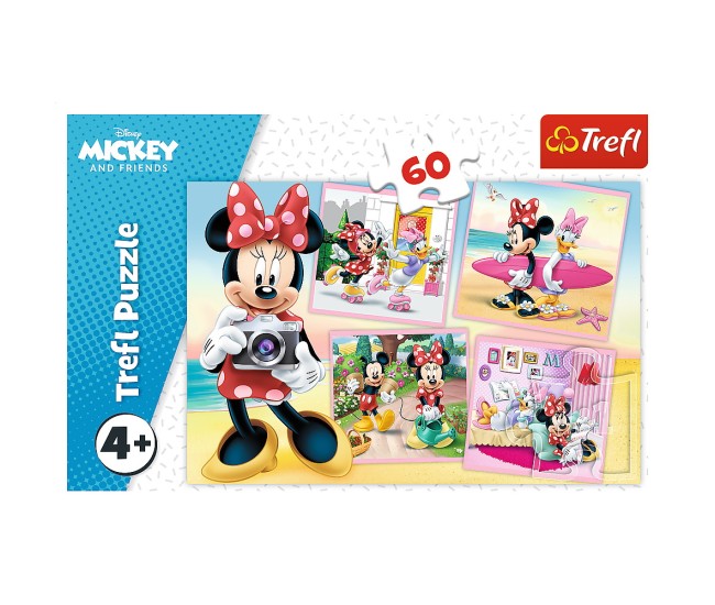 Puzzle trefl 60 minunata minnie Puzzle trefl 60 minunata minnie
