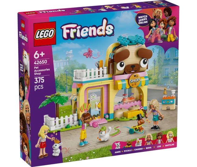 Lego friends magazin de accesorii pentru animale de companie 42650 Lego friends magazin de accesorii pentru animale de companie 42650