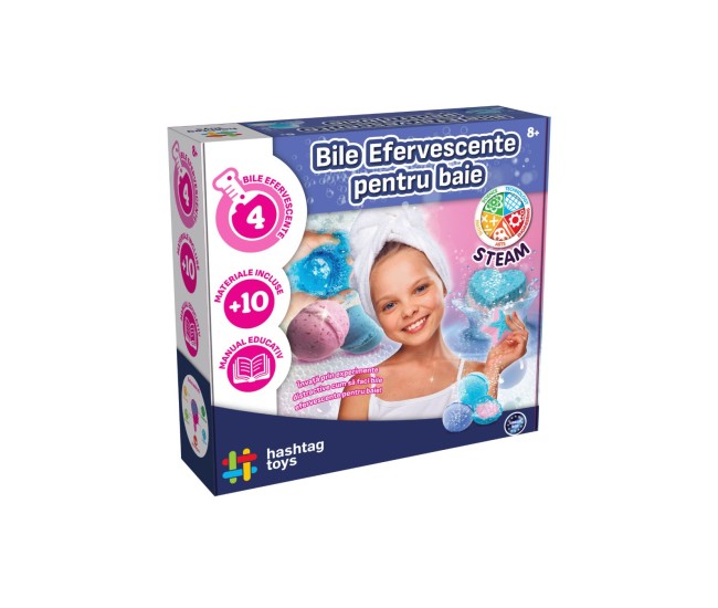 Set creare bile efervescente pentru baie