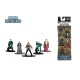 Harry potter set 5 figurine metalice scara 1 la 65