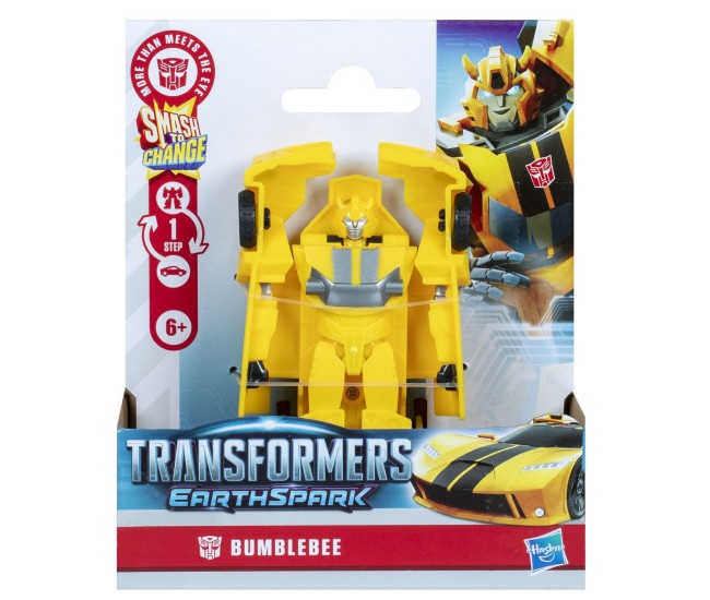Transformers earthspark figurina bumblebee 1 step smash to change Transformers earthspark figurina bumblebee 1 step smash to change
