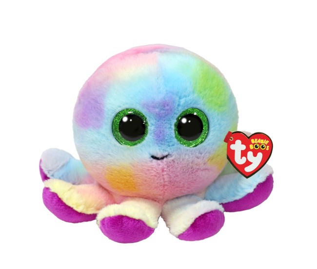 Plus ty 15cm boos bubbles caracatita multicolora Plus ty 15cm boos bubbles caracatita multicolora