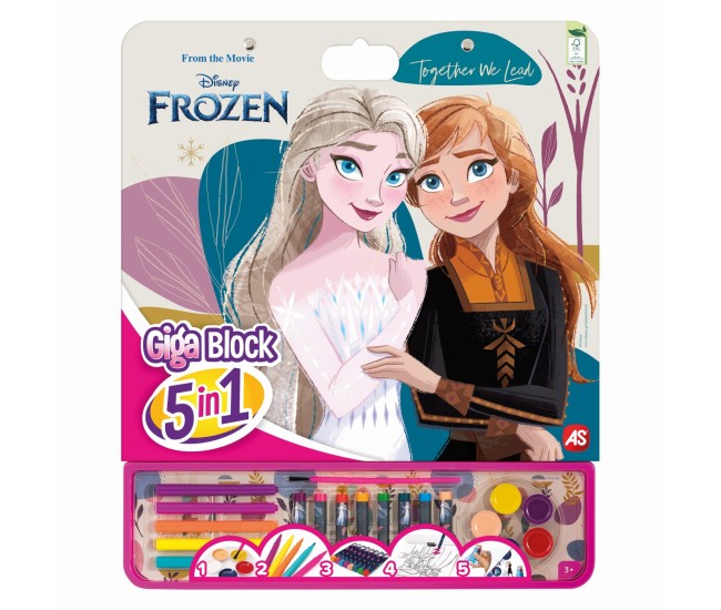 Frozen set pentru desen giga block 5 in 1 Frozen set pentru desen giga block 5 in 1