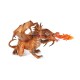Papo figurina dragon cu doua capete auriu Papo figurina dragon cu doua capete auriu