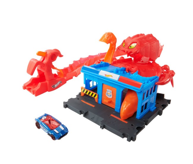 Hot wheels city pista inamicilor sectia de politie Hot wheels city pista inamicilor sectia de politie