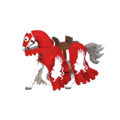 Papo figurina cal cavalerului medieval grifon