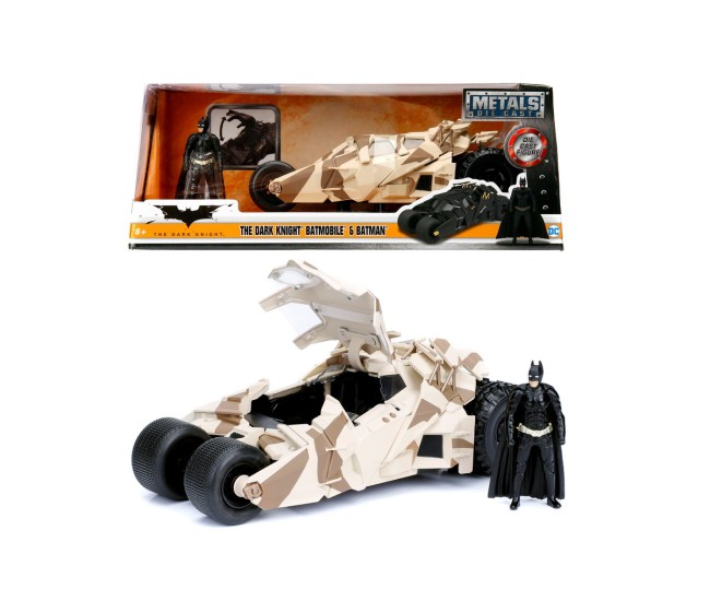 Batmobilul cu figurina si camuflaj Batmobilul cu figurina si camuflaj