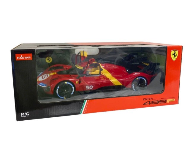 Masina cu telecomanda ferrari 499p scara 1 la 14 Masina cu telecomanda ferrari 499p scara 1 la 14