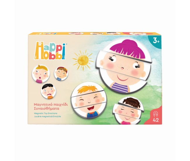Happi hobbi joc magnetic invatare emotionala