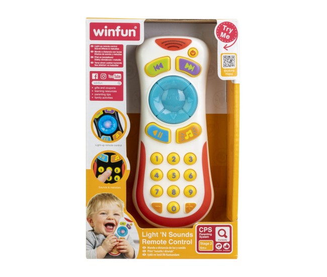 Winfun telecomanda cu sunete si lumini Winfun telecomanda cu sunete si lumini