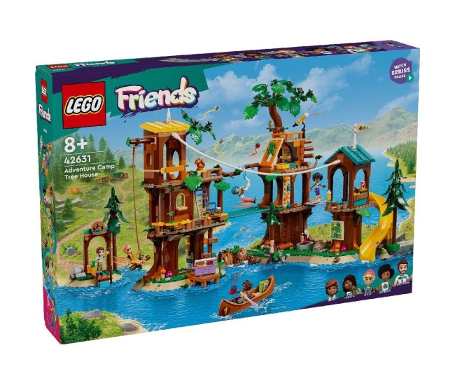 Lego friends casa din copac din tabara de aventuri 42631 Lego friends casa din copac din tabara de aventuri 42631