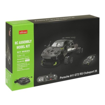 Masinuta construibila cu telecomanda porsche 911 gt2 rs clubsport 25 scara 1 la 18
