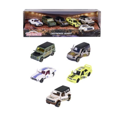 Majorette castheads series set 5 masinute scara 1:64
