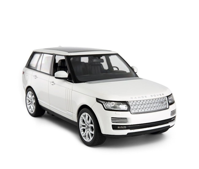 Masina cu telecomanda range rover alb scara 1 la 14 Masina cu telecomanda range rover alb scara 1 la 14
