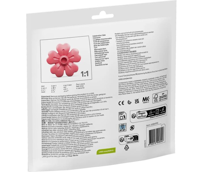 Lego duplo tort aniversar 30712