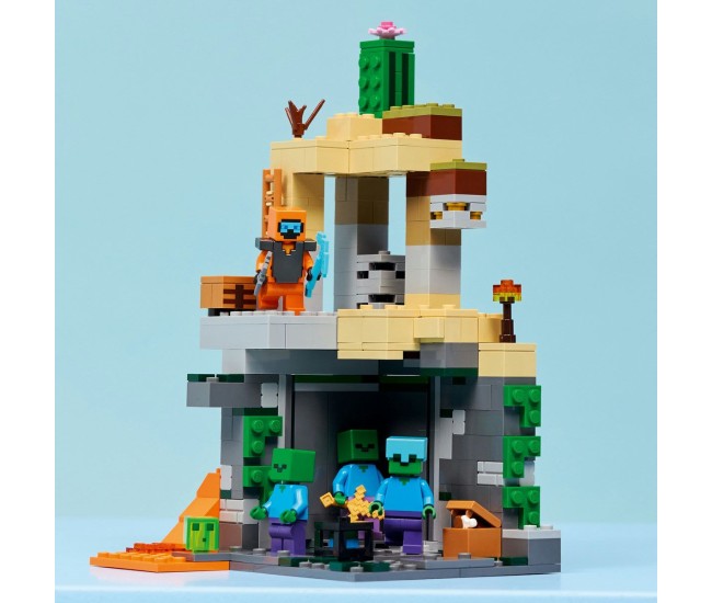 Lego minecraft temnita cu zombi 21587