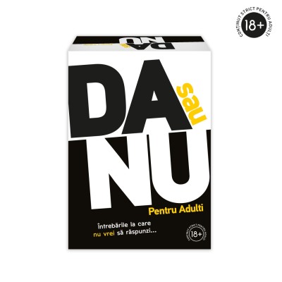 Joc de societate da sau nu pentru adulti in limba romana