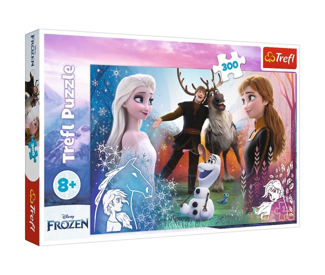 Puzzle trefl 300 disney frozen 2 magia Puzzle trefl 300 disney frozen 2 magia