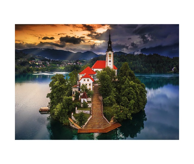 Puzzle trefl 1000 premium plus photo odyssey lacul bled slovenia Puzzle trefl 1000 premium plus photo odyssey lacul bled slovenia