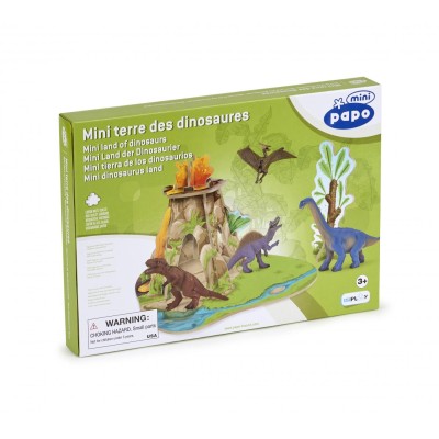 Papo mini display tinutul dinozaurilor