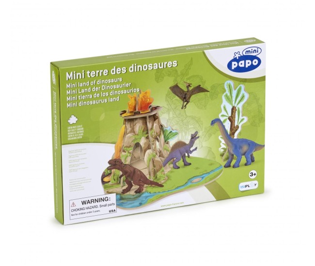 Papo mini display tinutul dinozaurilor Papo mini display tinutul dinozaurilor