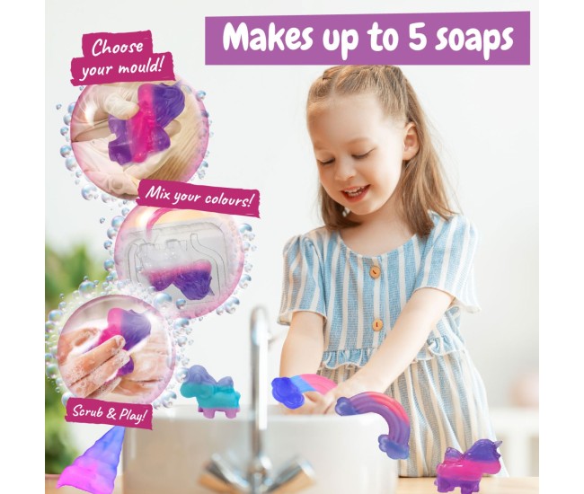 Set fabrica de sapun unicorn