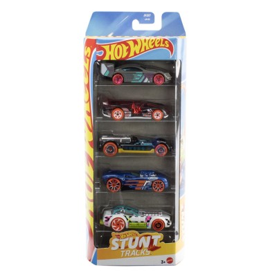 Set 5 masini hot wheels stunt tracks