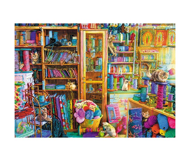 Puzzle trefl 2000 paradisul pisicutelor Puzzle trefl 2000 paradisul pisicutelor