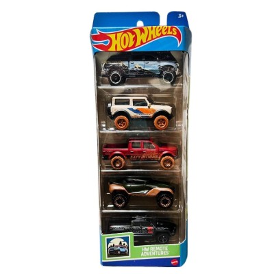 Set 5 masini hot wheels remote adventures