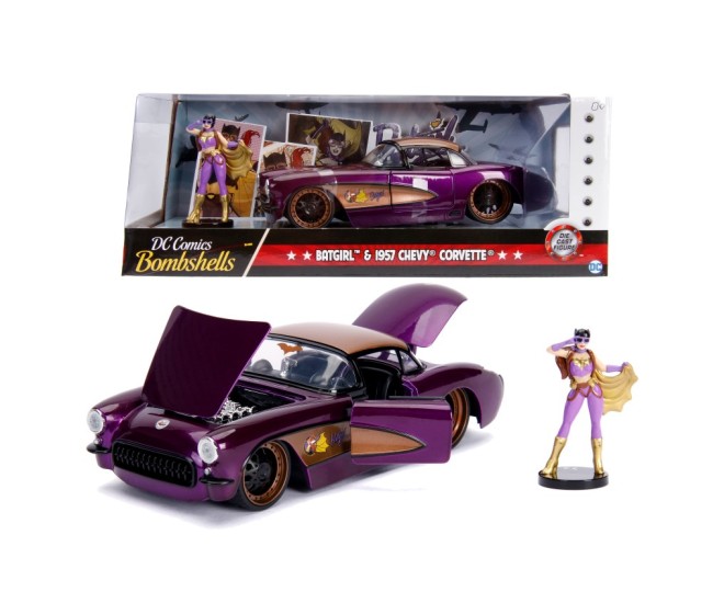 Dc comics bombshells 1957 chevy batgirl scara 1 la 24 Dc comics bombshells 1957 chevy batgirl scara 1 la 24