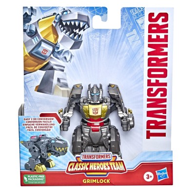Transformers classic heroes team robot grimlock transformabil